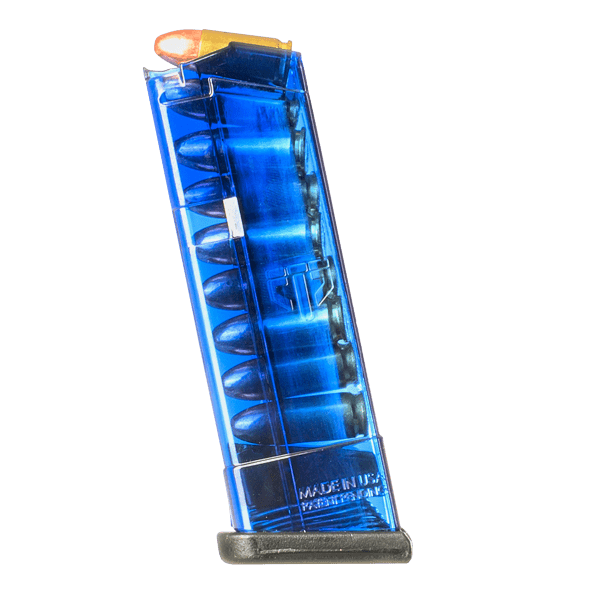 Elite Tactical Systems 7rd 9mm mag for Glock - 9, Blue